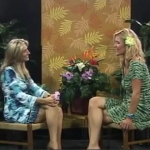 Lilou cracking open Helena’s heart – Oahu, Hawaii on “Living Delicious” TV