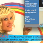 Lilou interviewed on Light Transitions Radio by Robert Davis